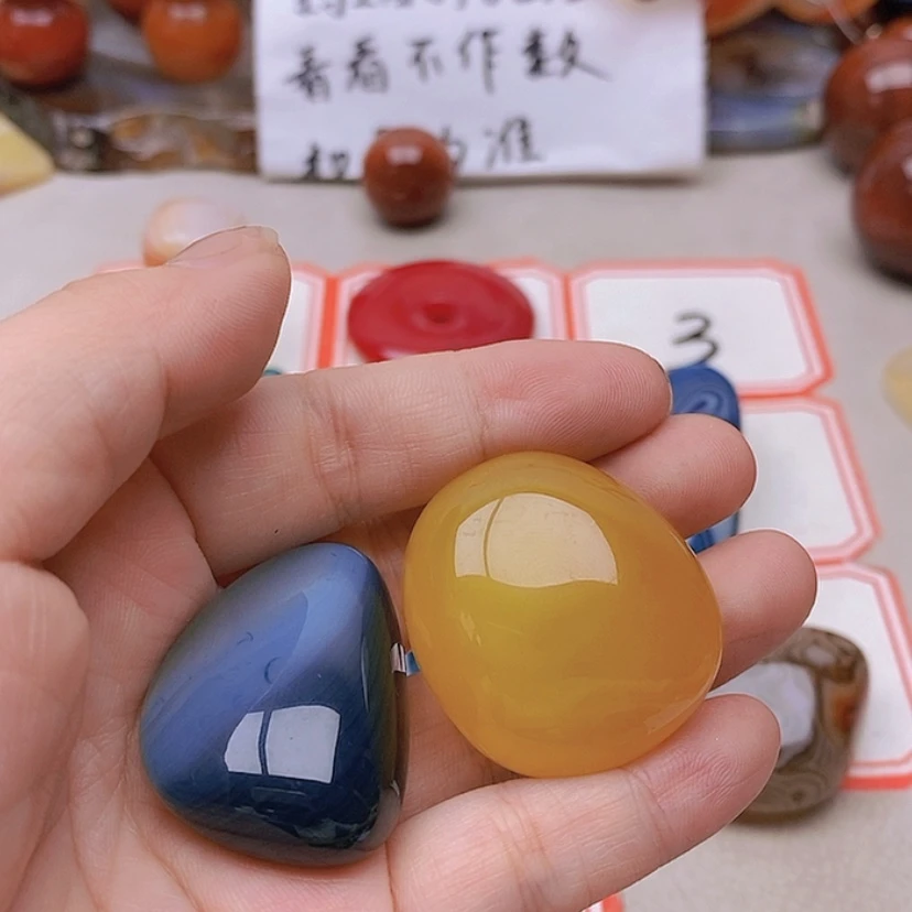 【闪购商品】未镶嵌玛瑙/玉髓珠宝半成品猛*