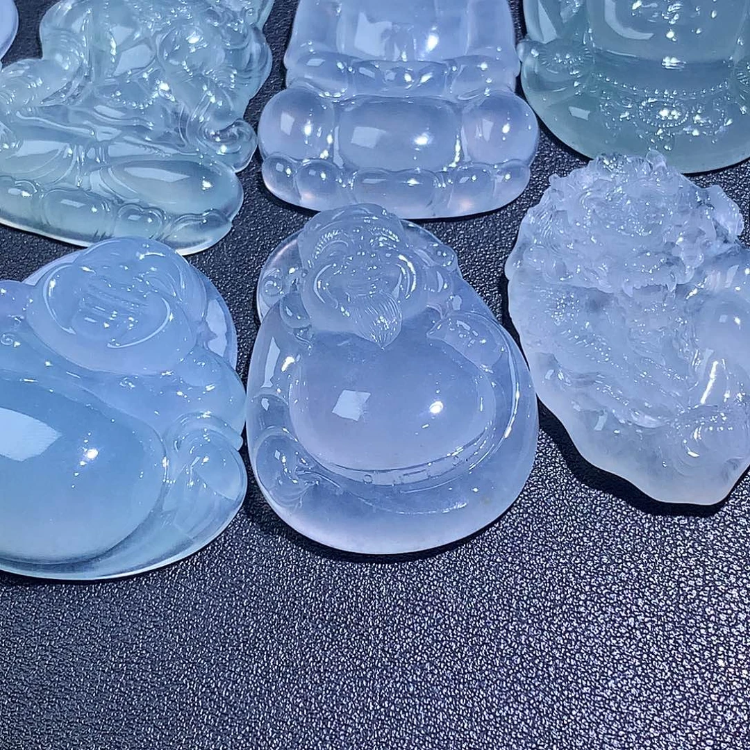 翡翠未镶嵌挂件翡翠