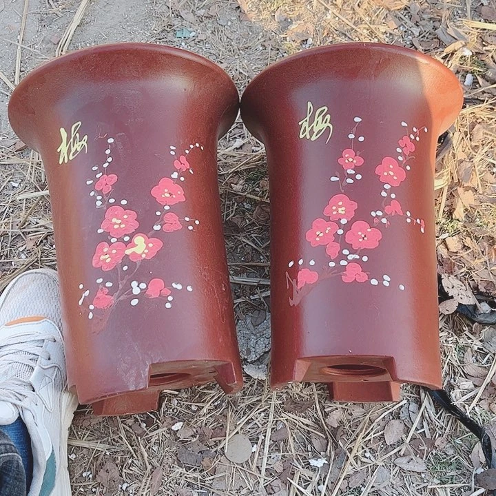 紫砂宜兴紫砂花盆