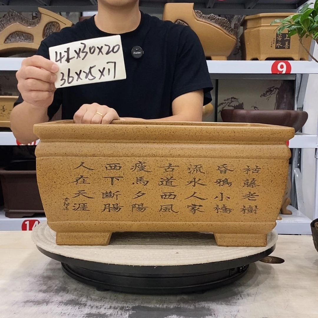 紫砂花盆紫砂花盆