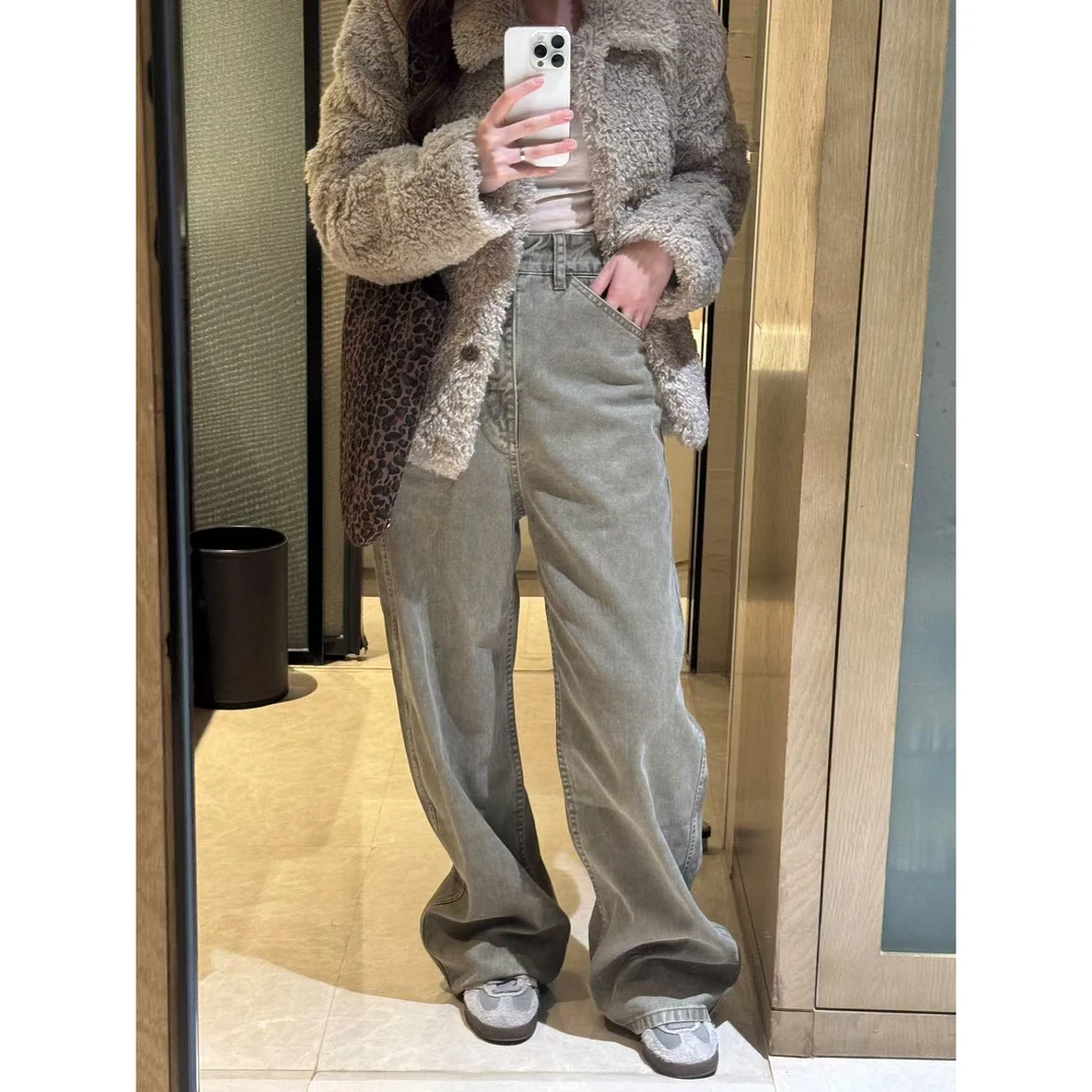 MANGOSTEEN【特】橄榄树弯刀牛仔裤 No退No换 KZ052