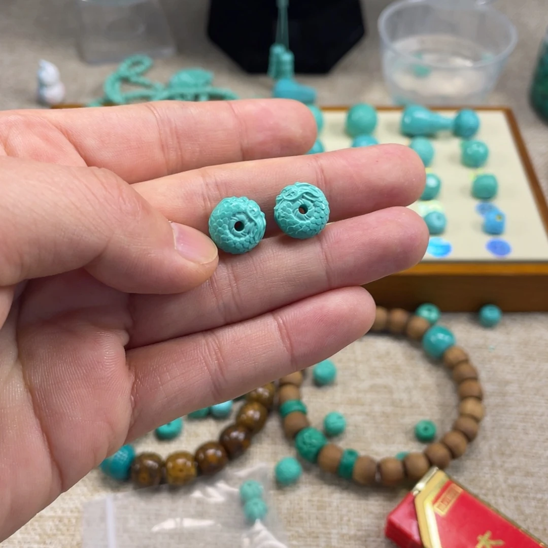 原生态湖北矿小配饰，直径12