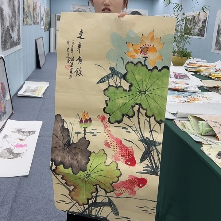 国画纯手绘国画作品大放漏
