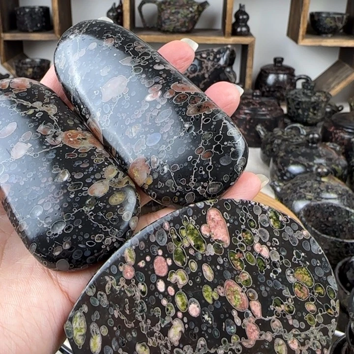 铁*梅花玉彩梅说摆件一套