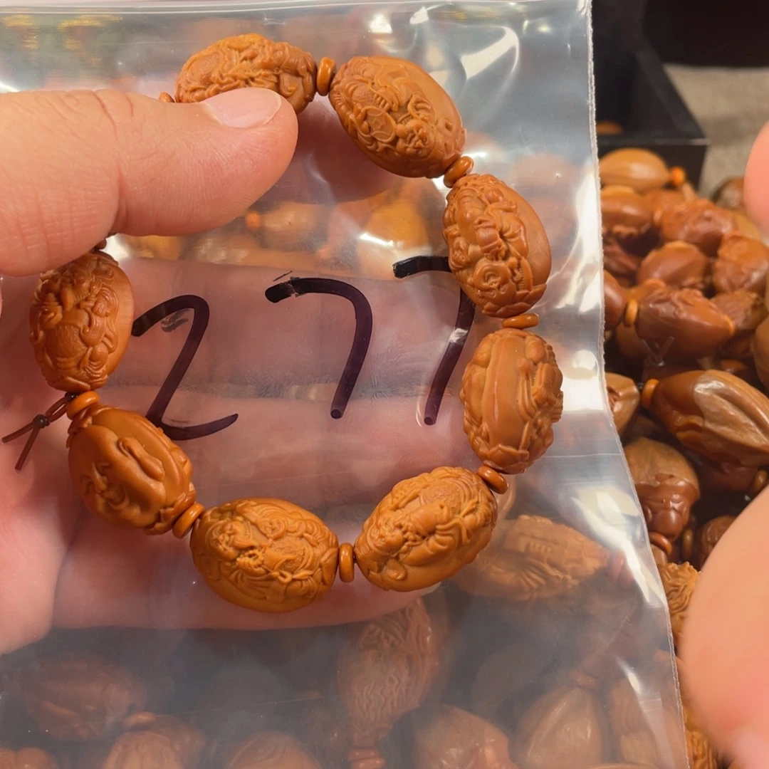 橄榄核手串/手链橄榄核雕工艺手串