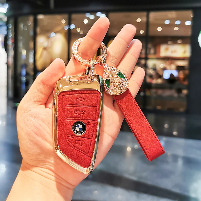 宝马钥匙套5系3系7系x1x2x3x5x6X7刀锋320li宝马车钥匙套525经典