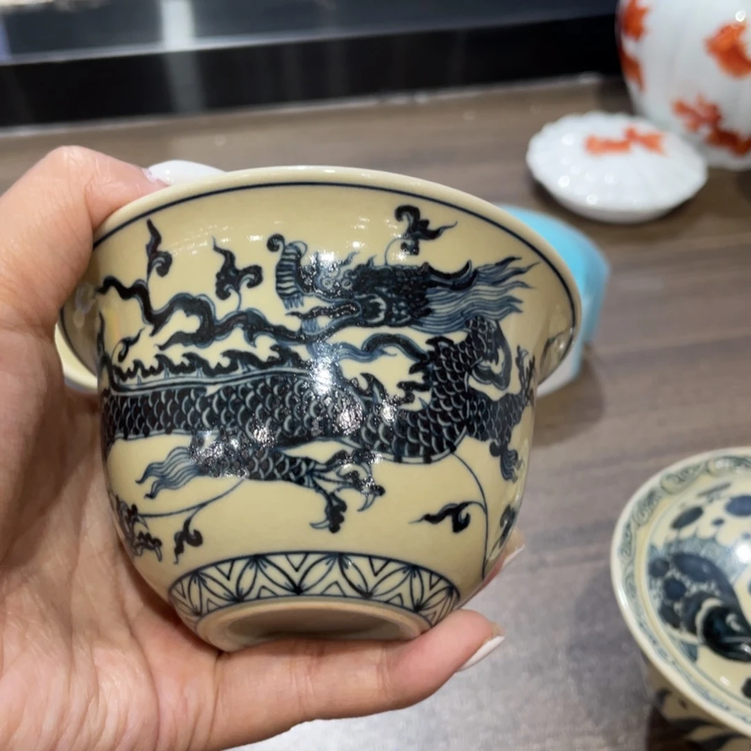 杯社**匪景德镇陶瓷杯子