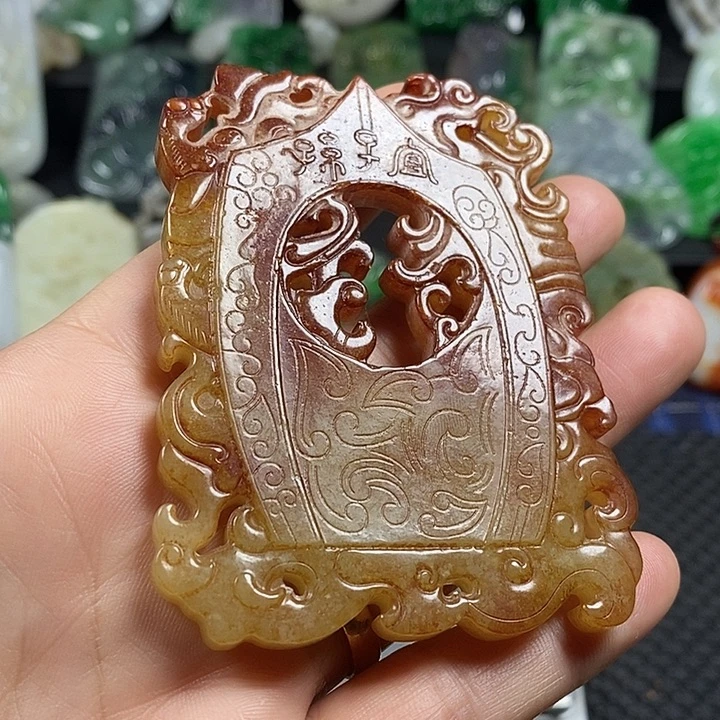 吊坠紫金钵盂菩提