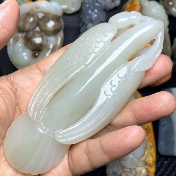 颈饰未镶嵌和田玉