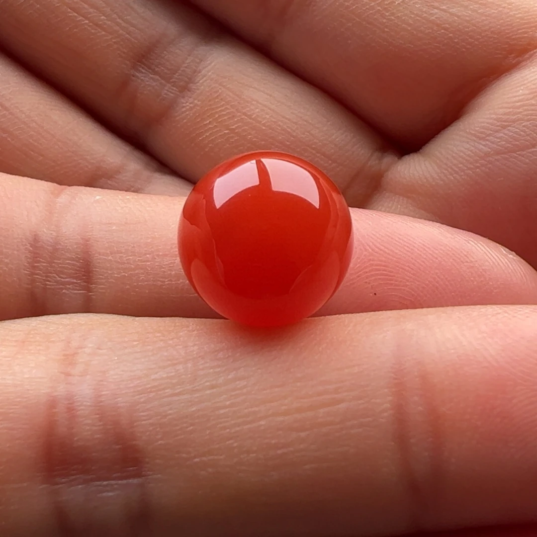 南红玛瑙圆珠13未镶嵌