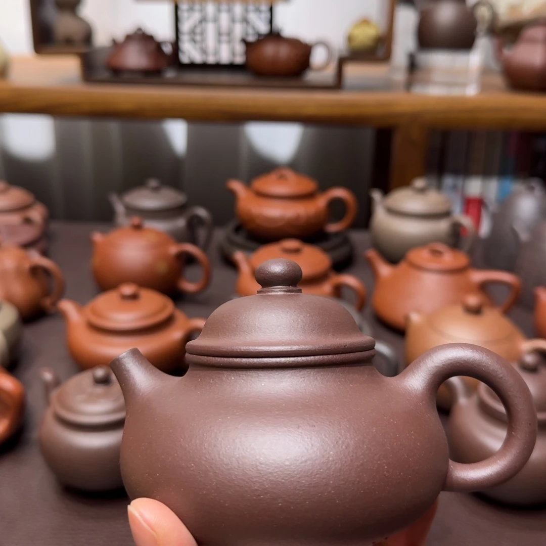 对***对紫砂茶壶底槽清容天220cc孤品捡漏