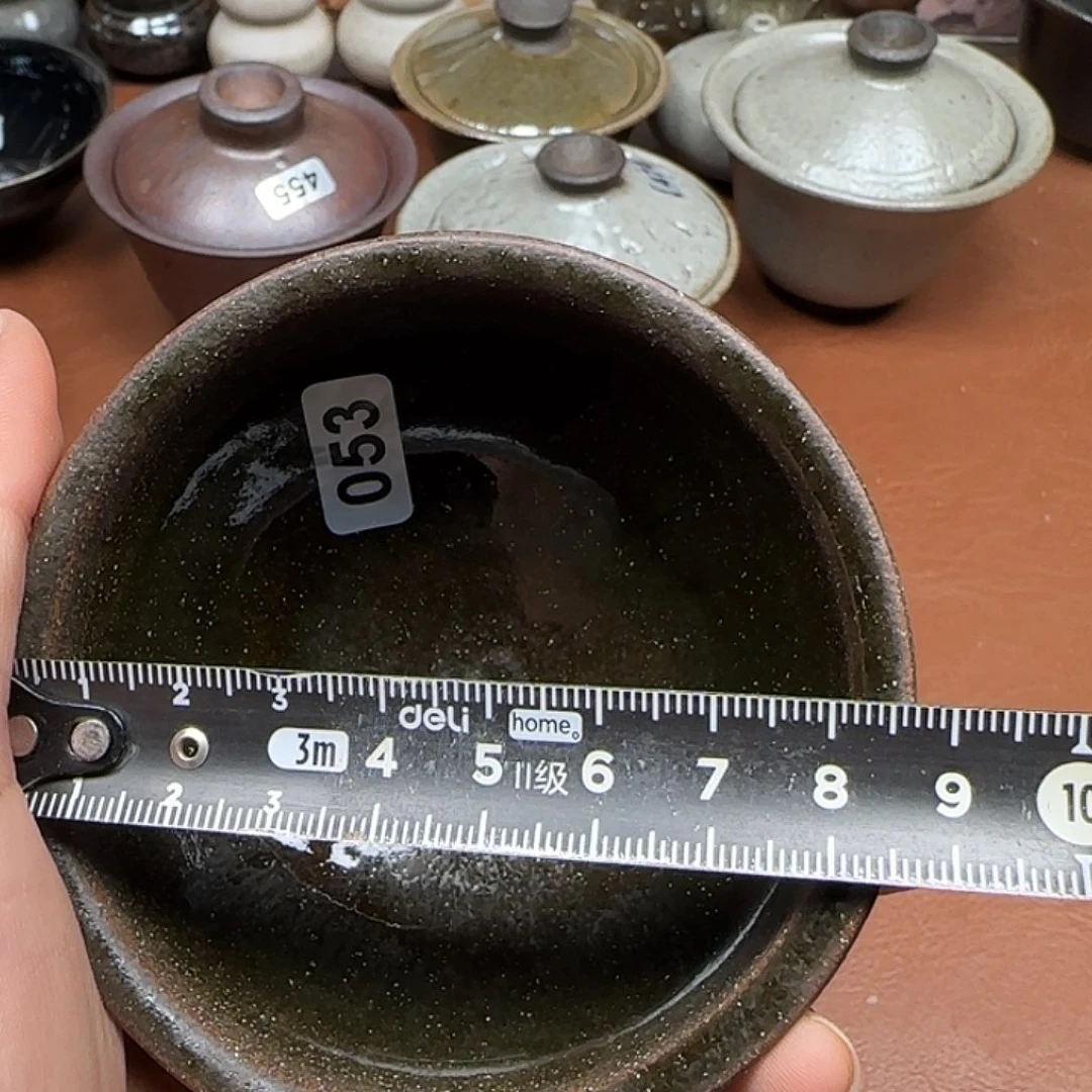 茶盏龙窑柴烧原矿原釉（微瑕）053