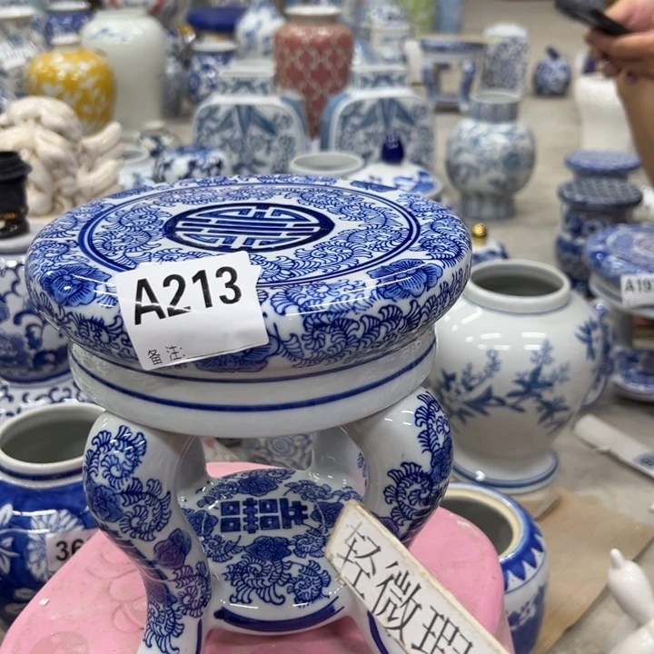 瓷片微瑕青花瓷器老瓷厂