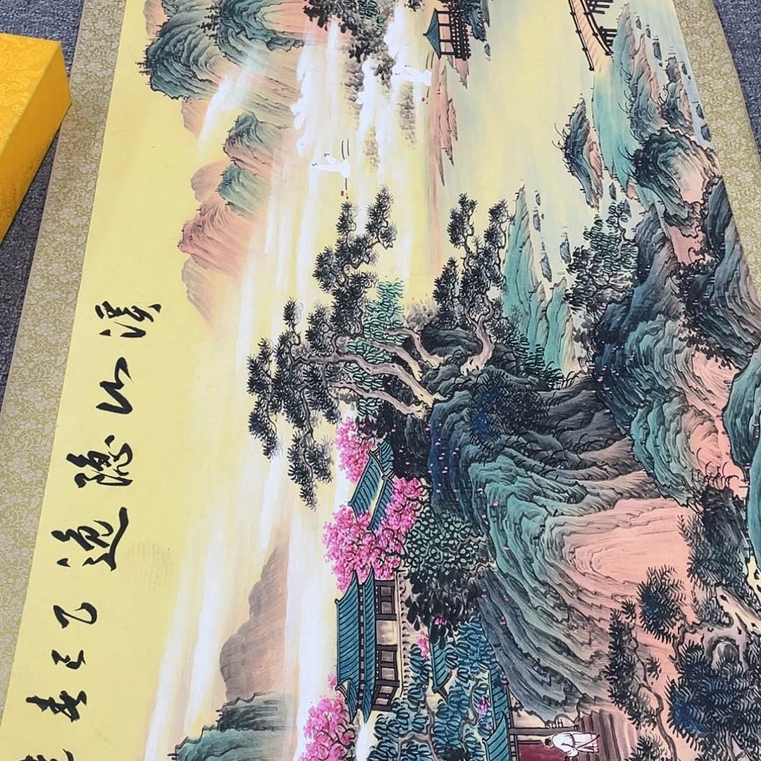 国画老师手笔手绘作品图N