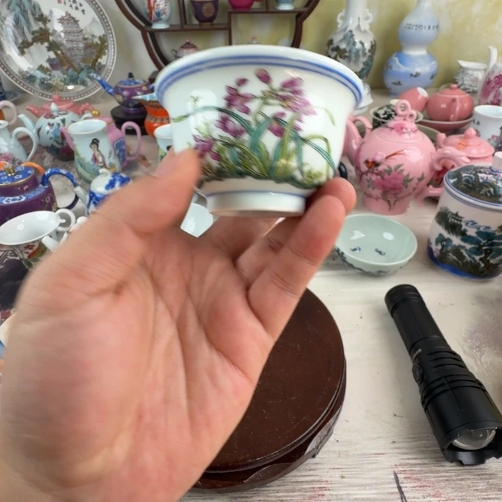 摆件陶景德镇陶瓷老厂瓷3