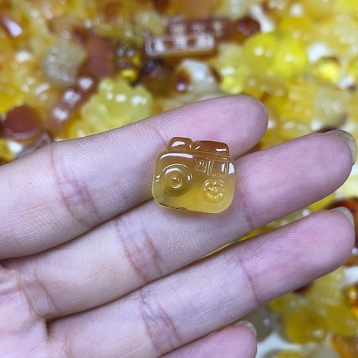吊坠橄榄核照相机68