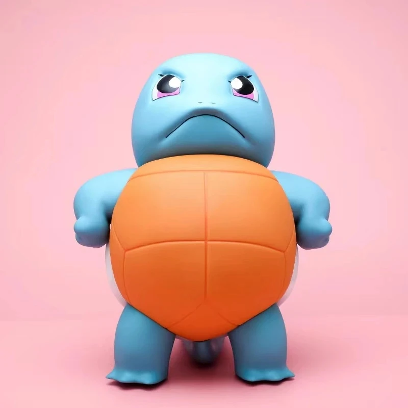 傲娇杰尼龟生气手办神奇宝贝玩具1比1大号模型摆件送男女朋友礼物