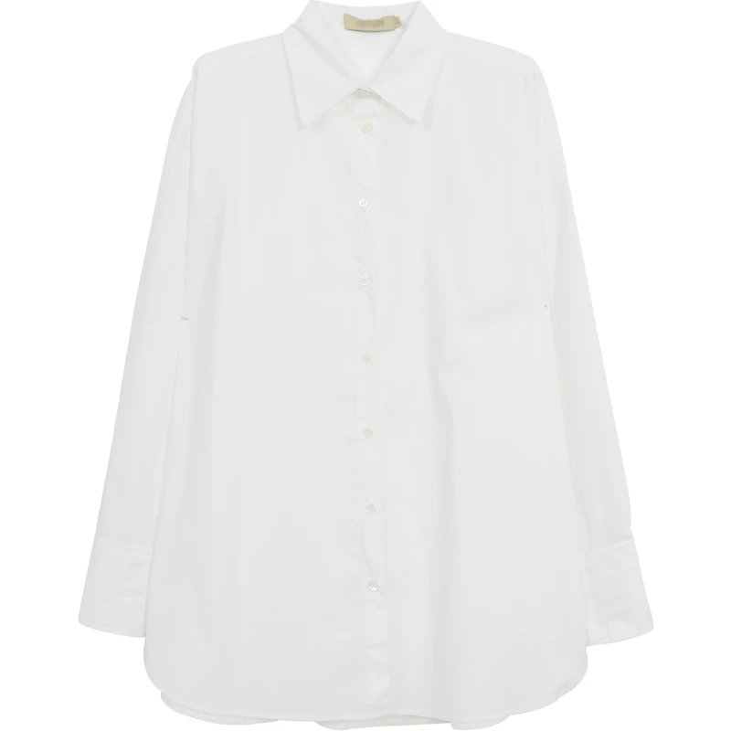 【春日限定】春季时尚新款穿搭休闲长袖外搭单排扣BD衬衫232V1127