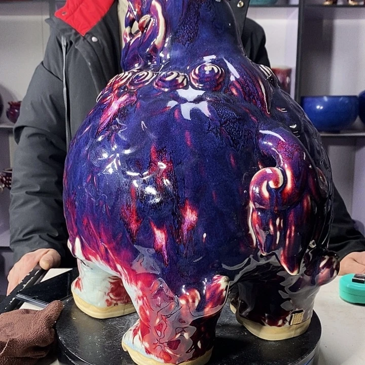 瓷片中国神垕精品钧瓷