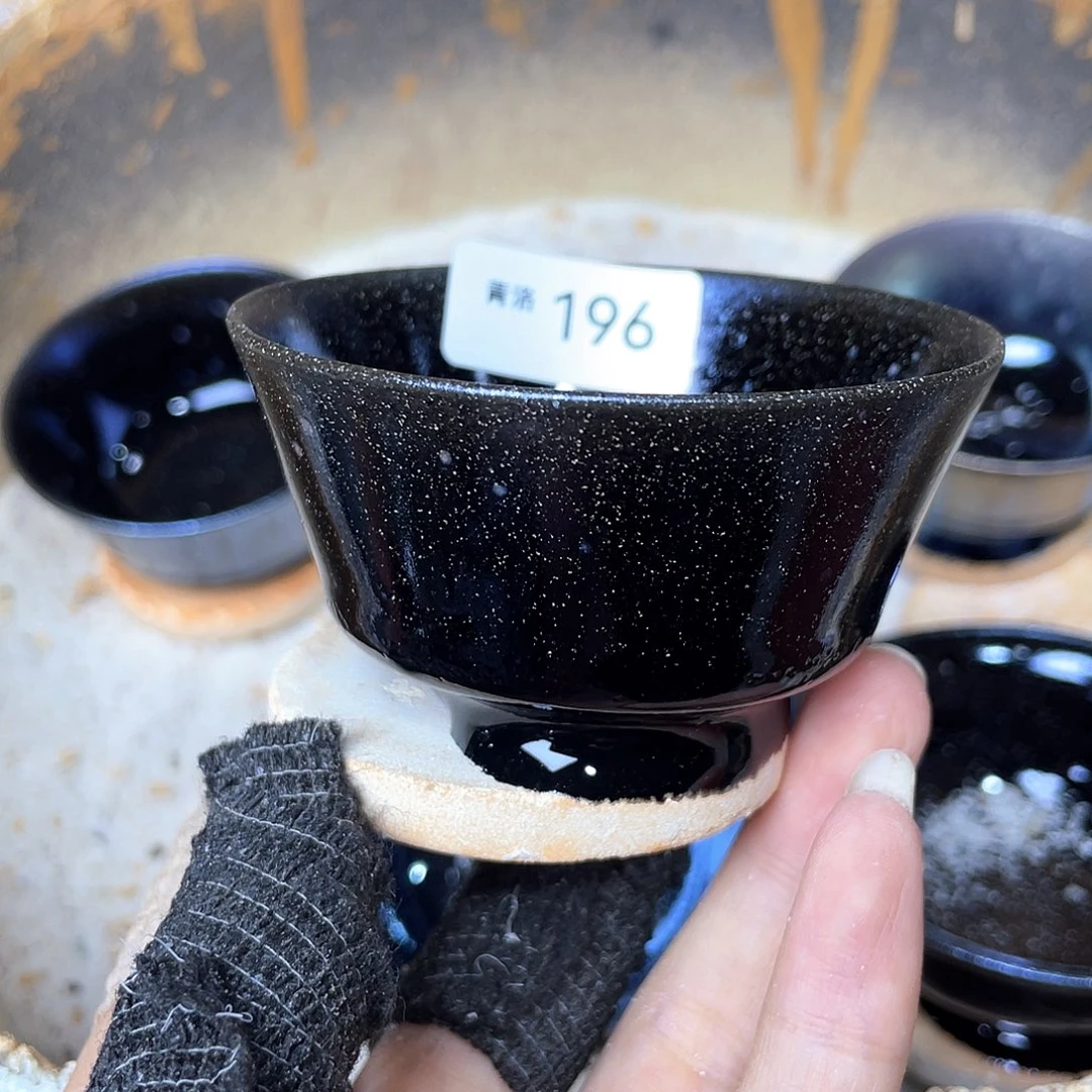 茶盏196 建盏主人杯的薄胎微瑕