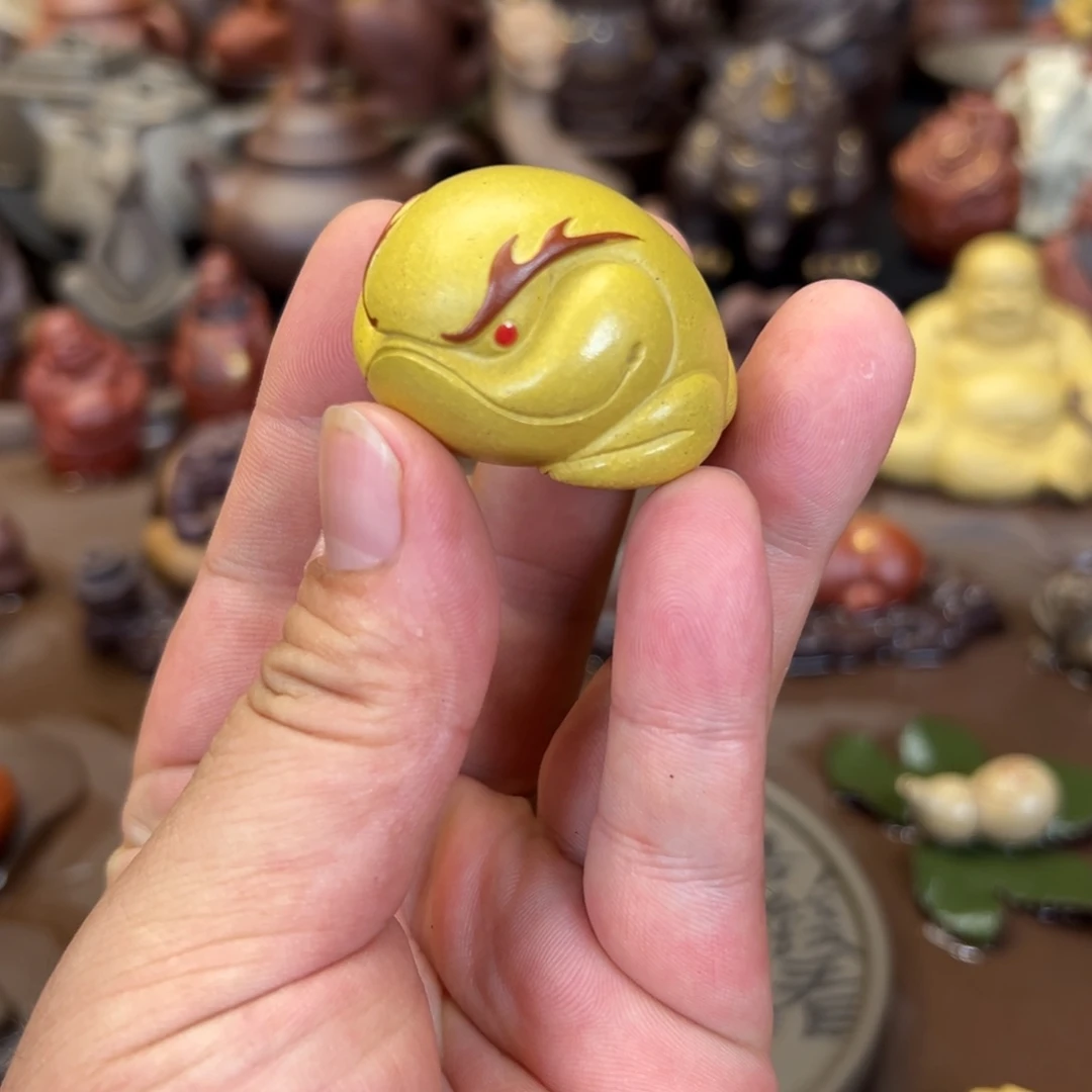 紫砂茶宠紫砂金蟾