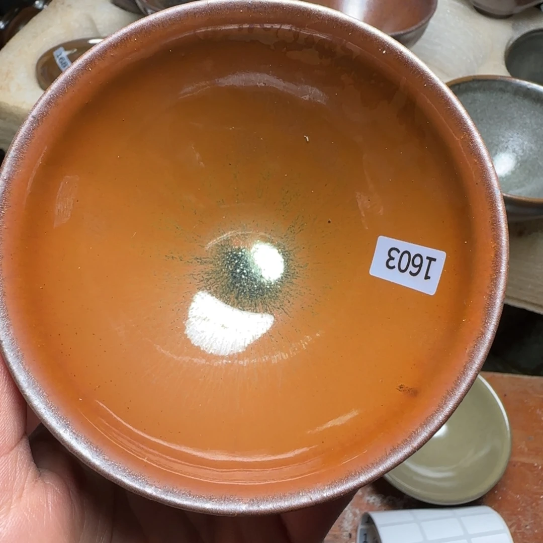 一***茶茶盏柴烧建盏闪购链接1603