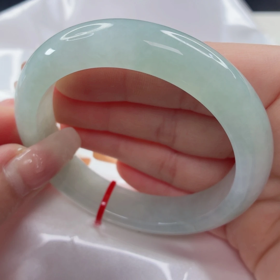 翡翠未镶嵌手镯缅甸天然A货翡翠56