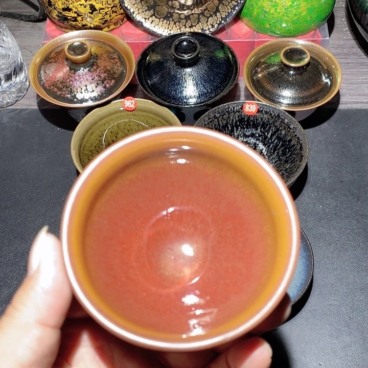 茶盏建盏主人杯品茗杯茶壶茶具