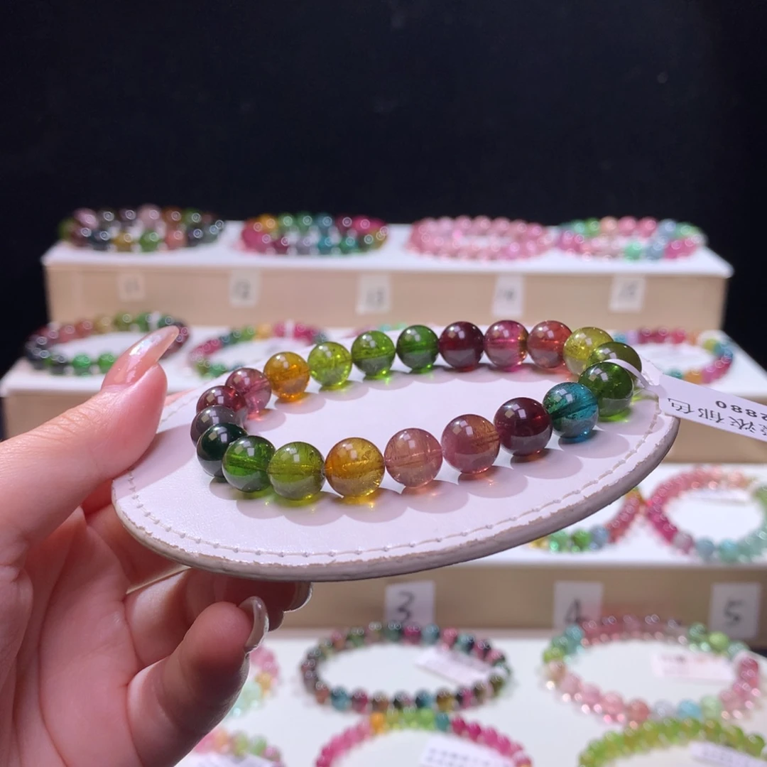 未镶嵌手链碧玺碧玺