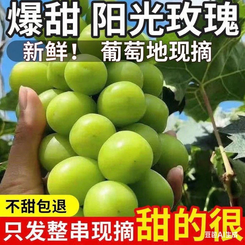 阳光玫瑰新鲜应季水果-