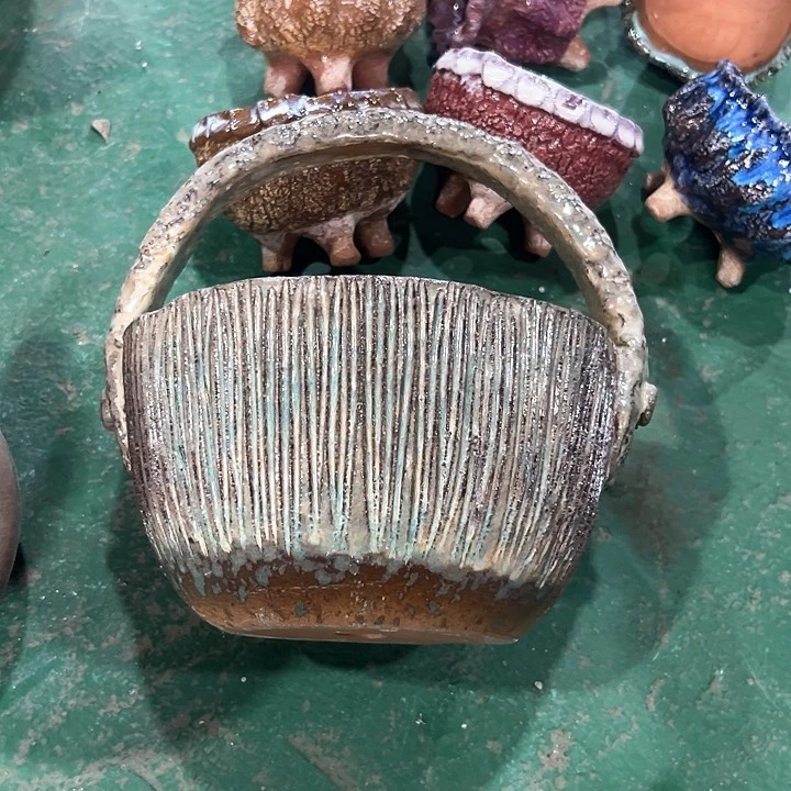 紫砂花盆次品次品次品