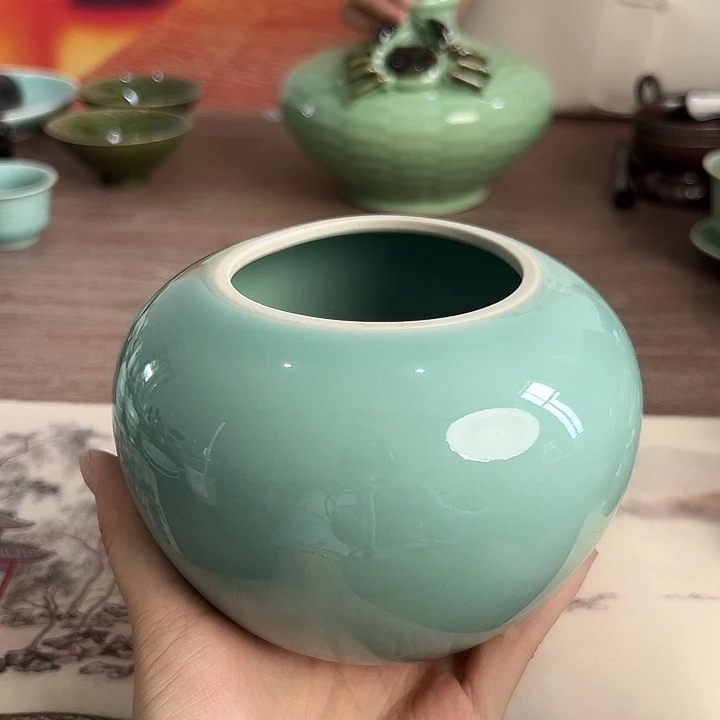 小米茶器龙泉青瓷