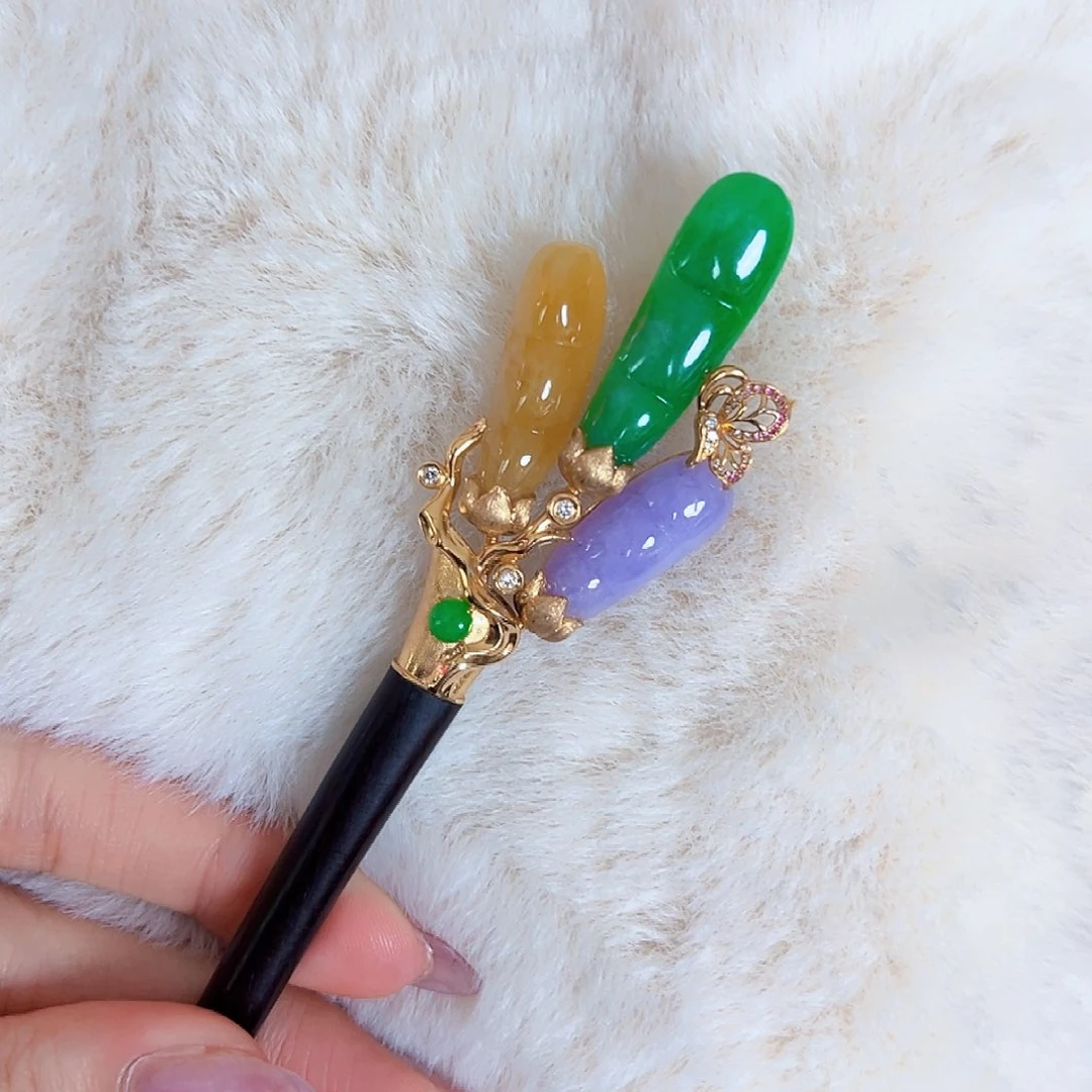 翡翠颈饰18K金镶嵌【清仓福利价】签收后24小时鉴赏期