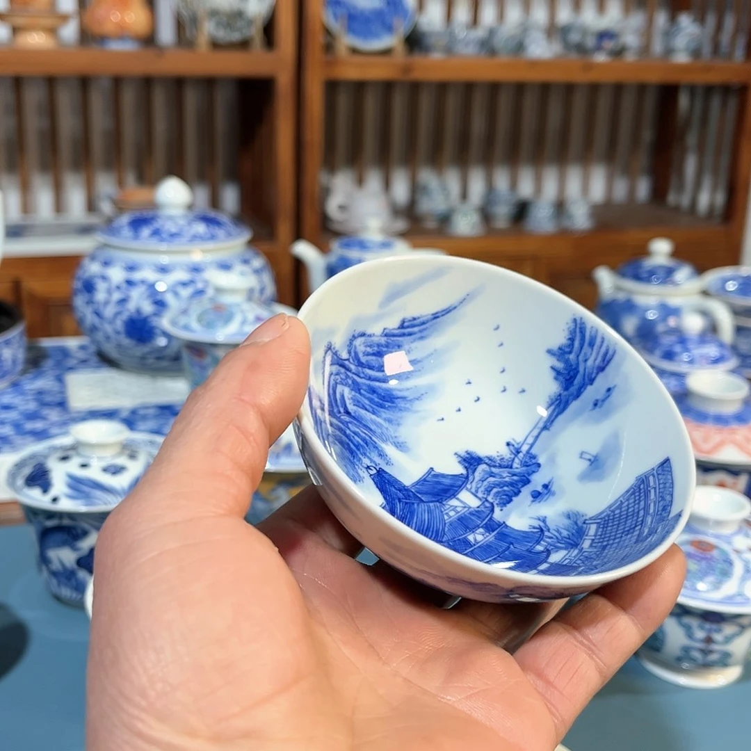 錡镇堂手工手绘杯