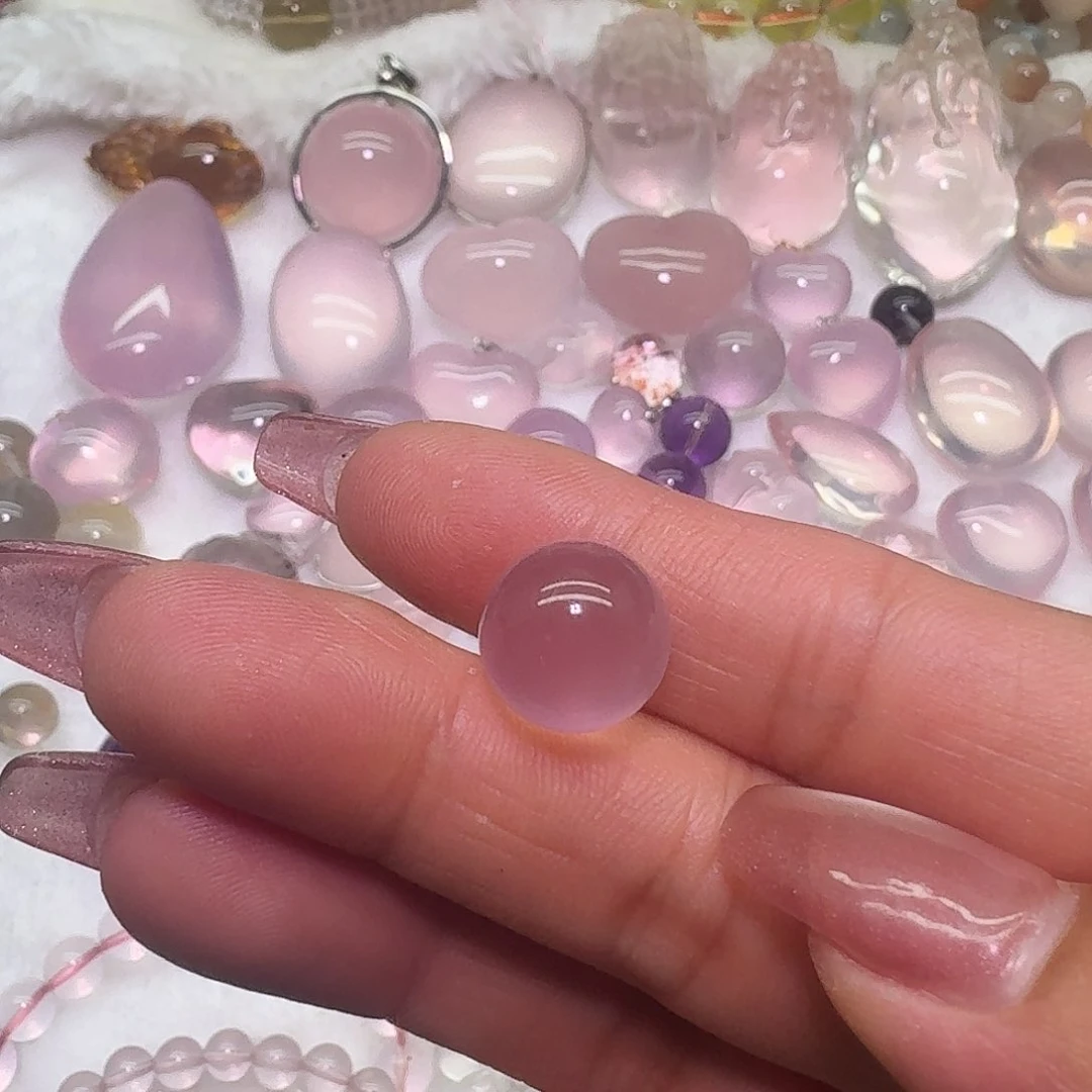 水晶珠宝半成品未镶嵌韶**雾