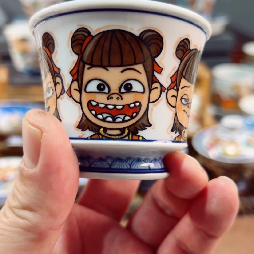 杯景德镇手工手绘