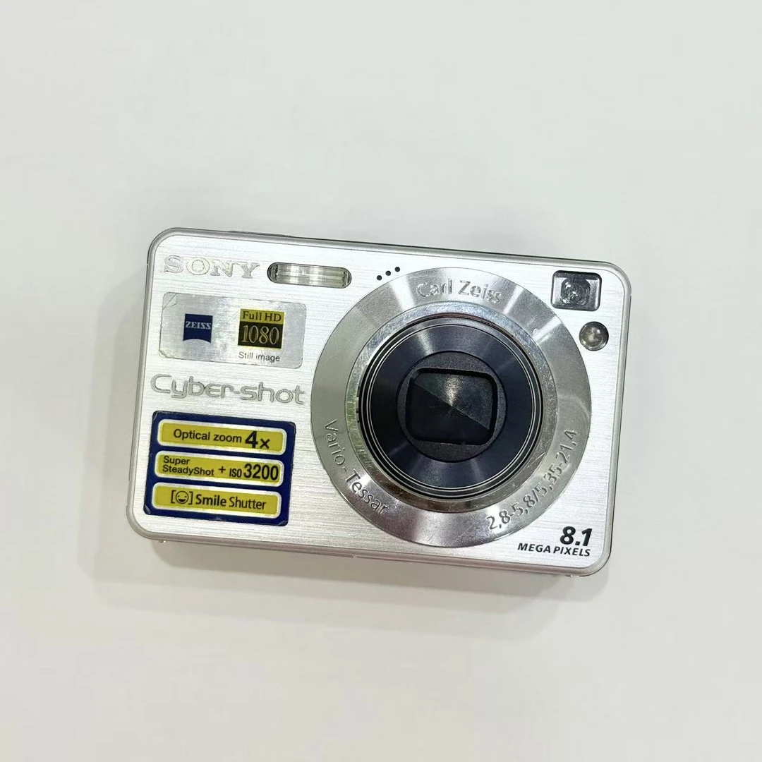 9新 Sony/索尼 W130银色 810W像素 色彩鲜艳复古 不支持试用