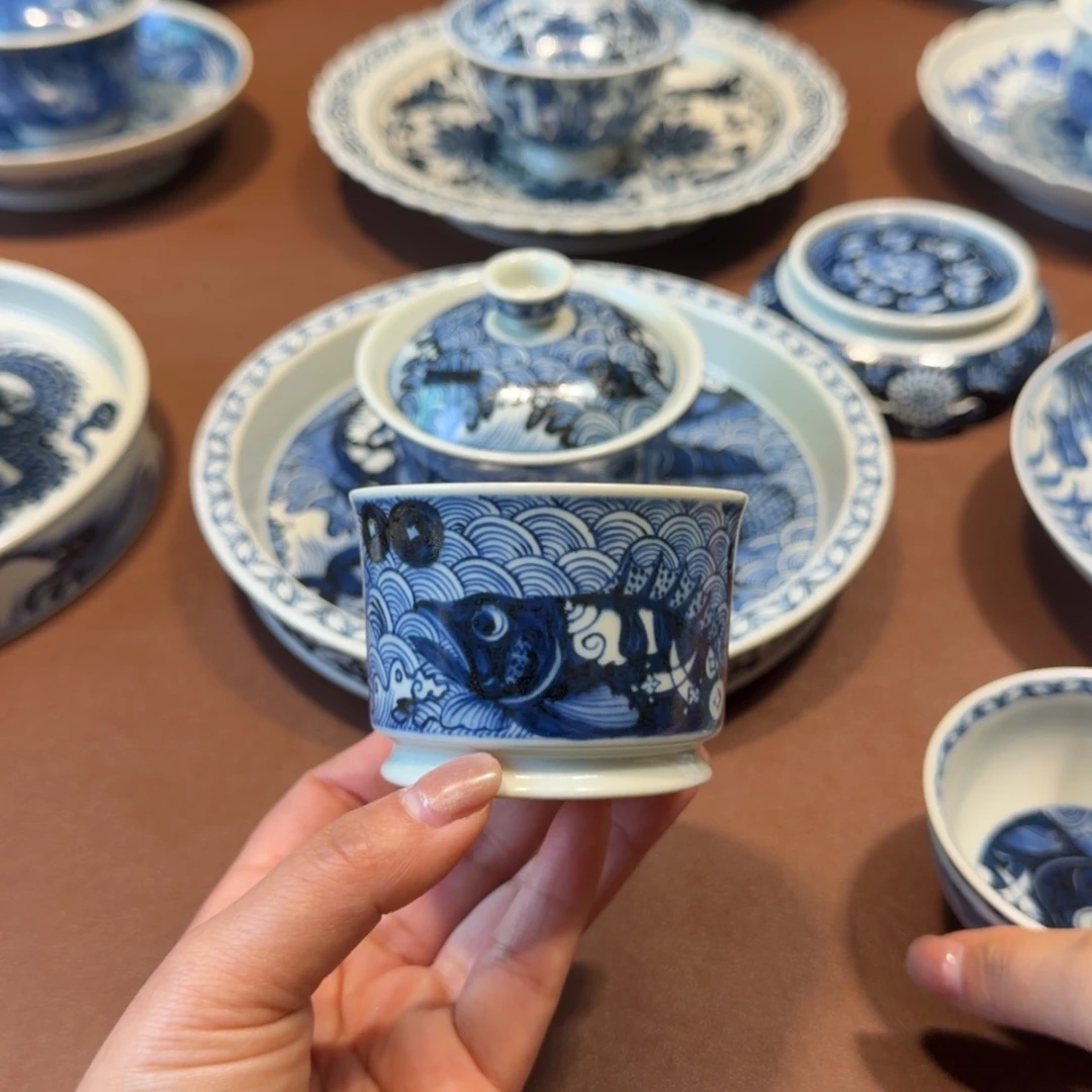 手工手绘茶具主人杯