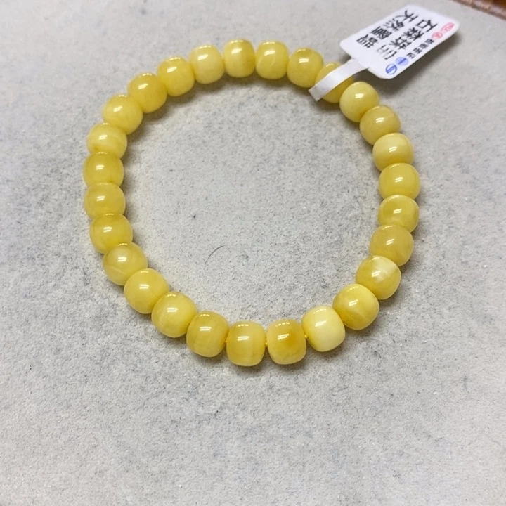 未镶嵌蜜蜡裸石串