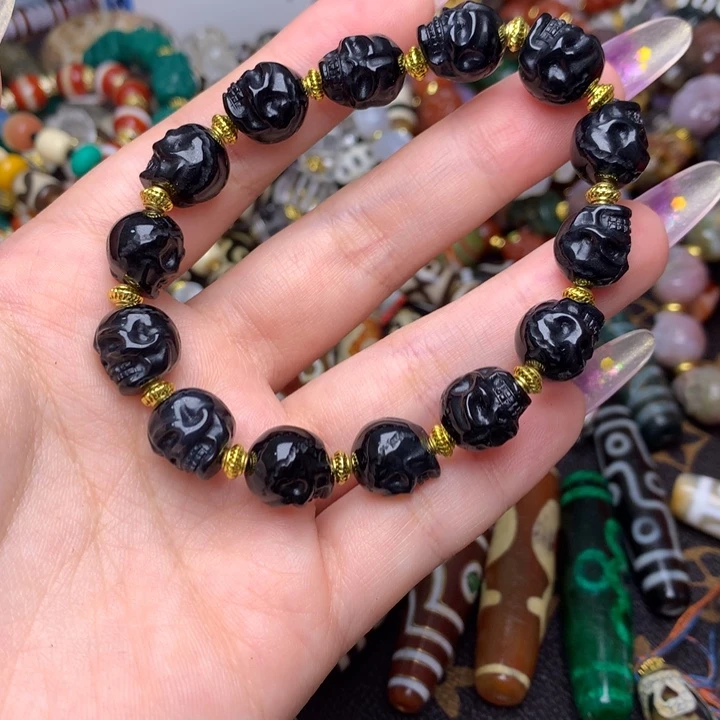 玛瑙/玉髓未镶嵌发一条