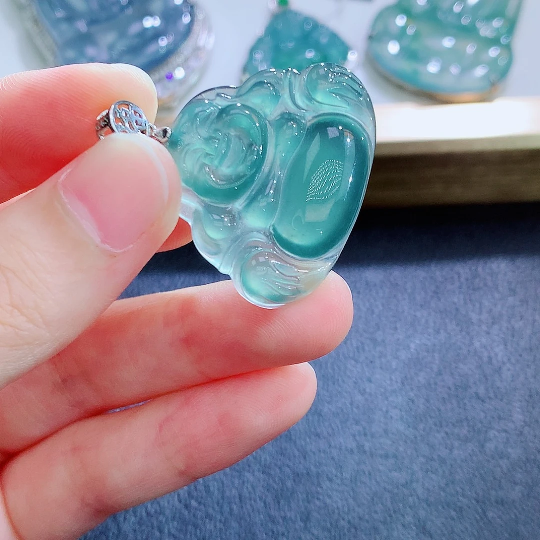 颈饰未镶嵌翡翠翡翠