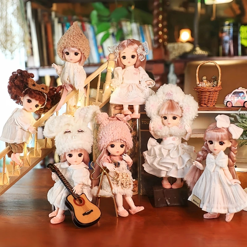 安蒂妮丝洋娃娃玩具女孩生日礼物女童圣诞节公主芭比套装大号仿真