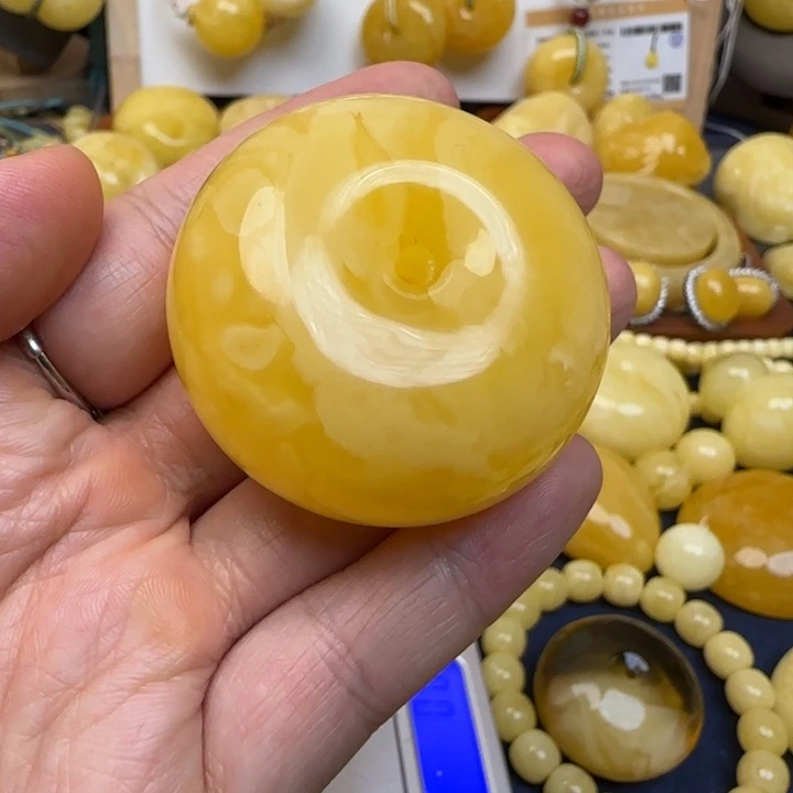 蜜蜡未镶嵌颈饰天然蜜蜡