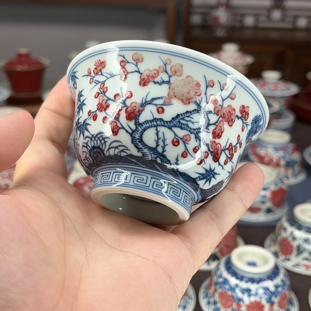 z***n景德镇陶瓷青花釉里红