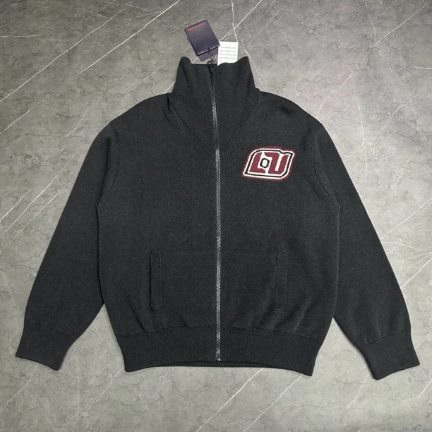 全新未使用 LouisVuitton/路易威登 m码 1854涂鸦 拉链羊毛外套