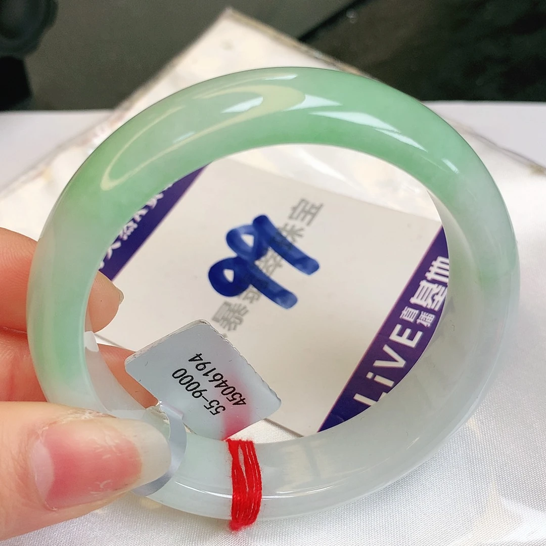 翡翠手镯未镶嵌缅甸天然a货翡翠