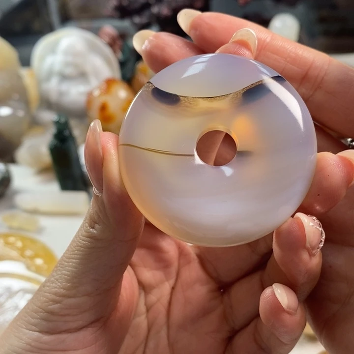 玛瑙/玉髓吊坠(不含链)未镶嵌