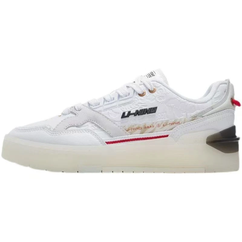 李宁运动001BCT女子经典休闲女鞋拼接舒适运动鞋AGCS130