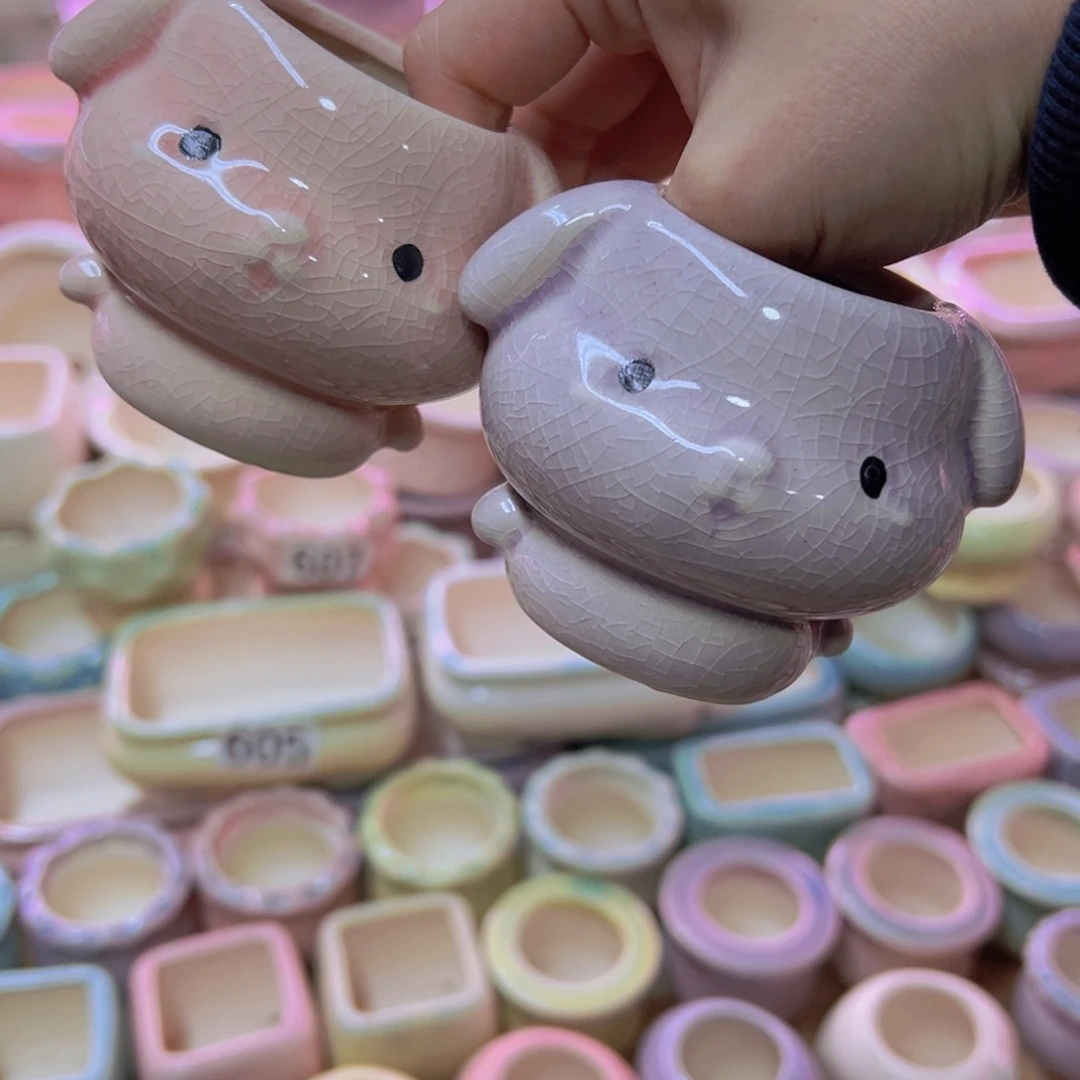 陶瓷花盆当场凑满12包邮