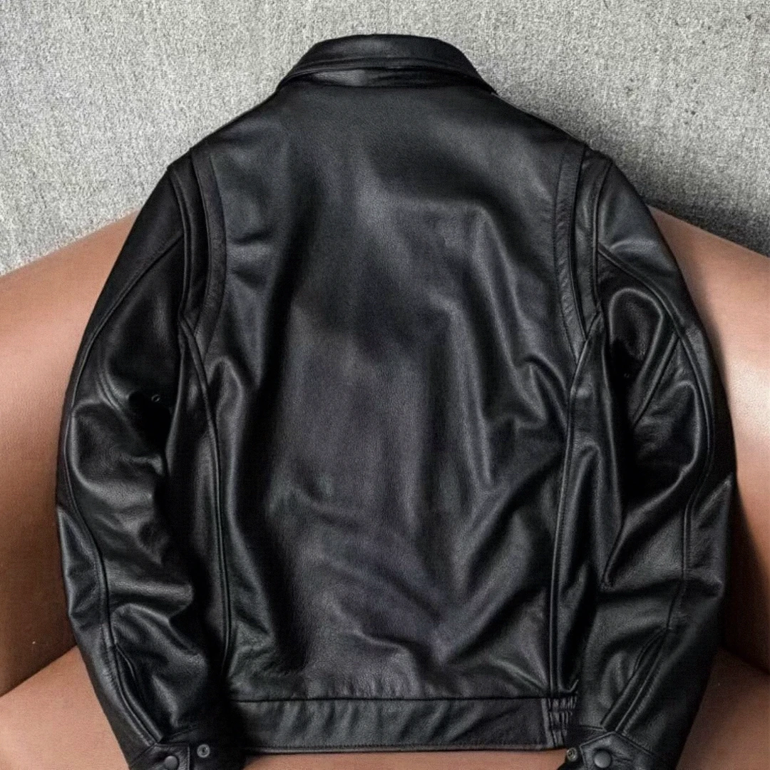 男士真皮皮衣(直播间过款展示为准，主播叫到名字后下单，请勿私拍）